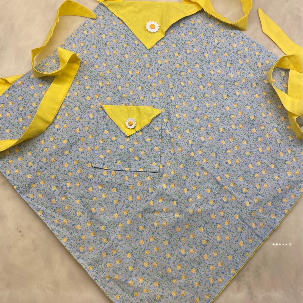 Hand made granny style Sewn Apron